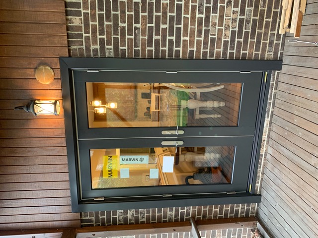 New sliding patio door installed by JK Unlimited